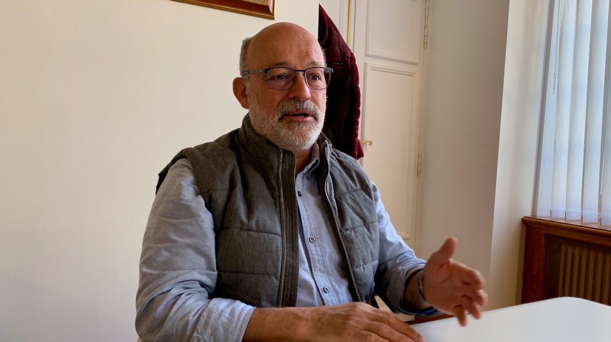 Le maire de Bagnols Jean-Yves Chapelet&nbsp;