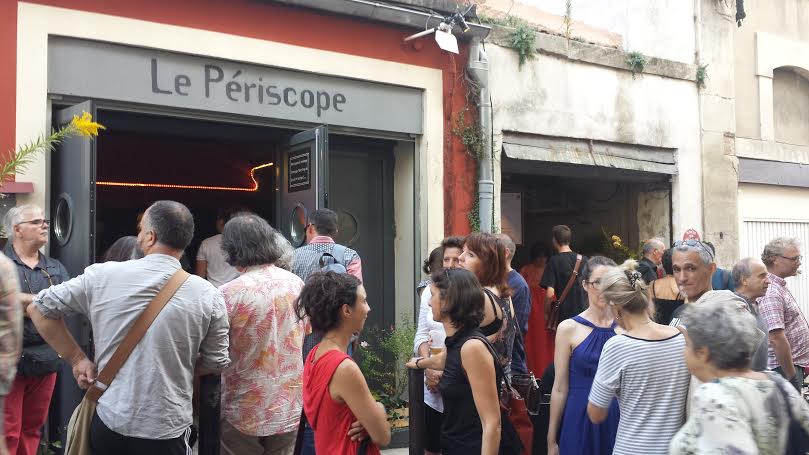 Soirée de présentation du Périscope à Nîmes. (photo Baptiste Manzinali / Objectif Gard)