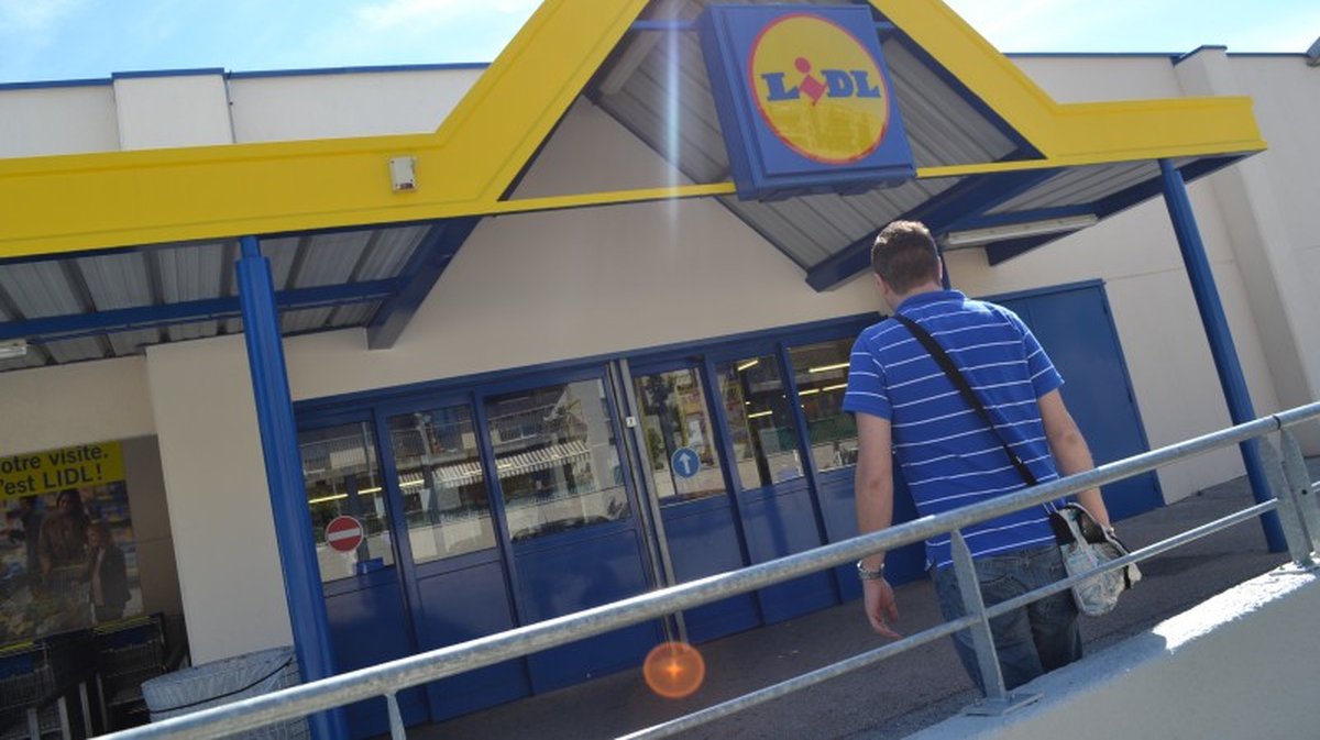 Magasin Lidl.