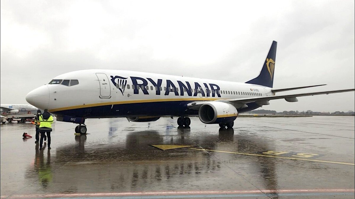 L'un des avions&nbsp;de Ryanair