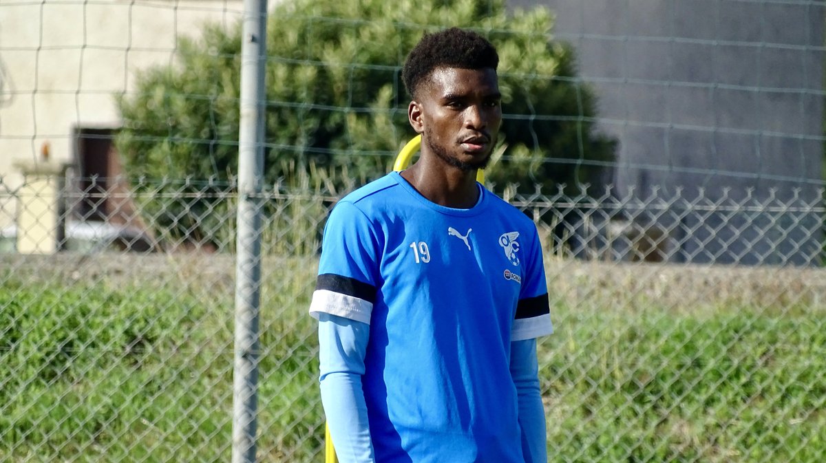 FAIT DU SOIR Brahim Mahamat, attaquant de l'OAC : 
