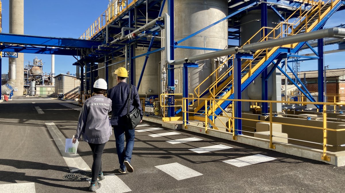 L'usine Axens de Salindres