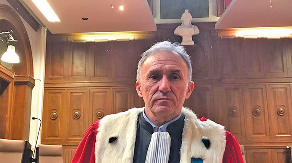 Christian Pasta pr&eacute;side cette audience criminelle.