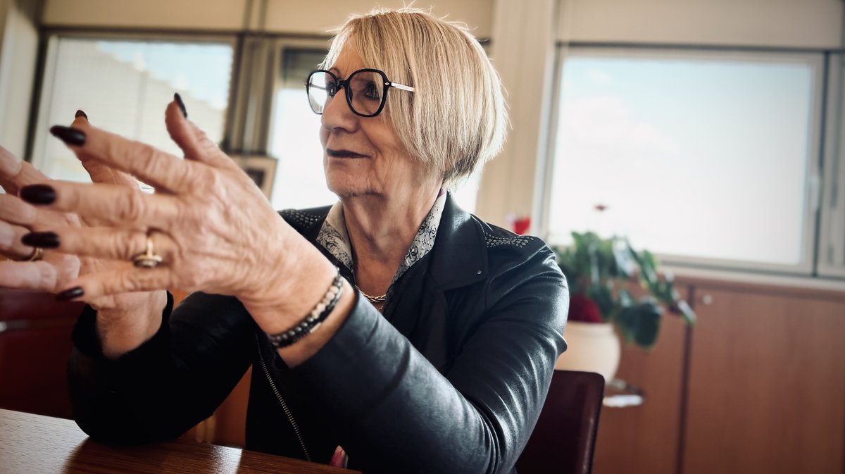 La pr&eacute;sidente&nbsp;Fran&ccedil;oise Laurent-Perrigot