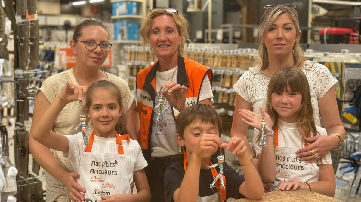 BAGNOLS-SUR-CÈZE Chez Weldom : ici, on bricole… ensemble !