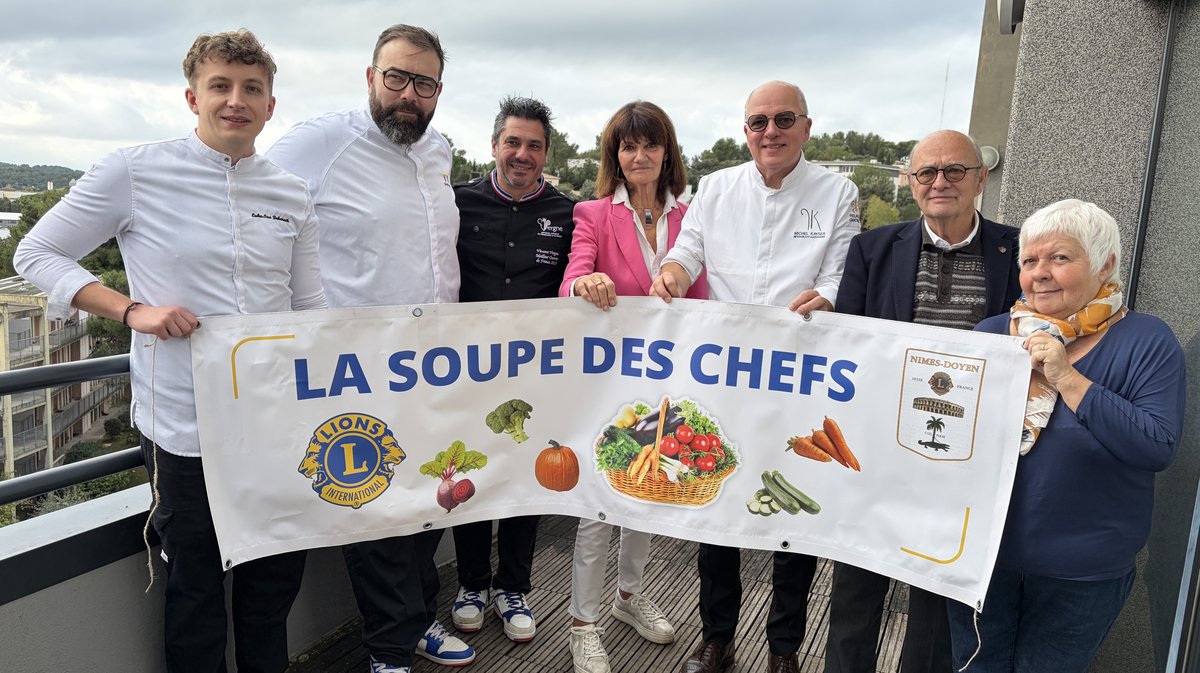 Les chefs&nbsp;Luka-Tao Debenath, K&eacute;vin Kowal et Michel Kayser participent &agrave; l'op&eacute;ration