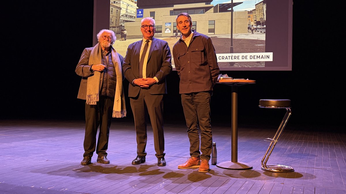 R&eacute;gis Cayrol, pr&eacute;sident de l'association de gestion du Crat&egrave;re