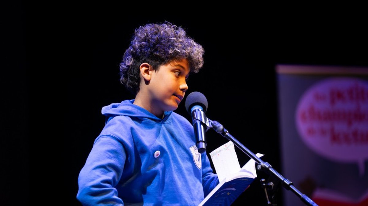 Ici, la finale r&eacute;gionale Nouvelle-Aquitaine 2025 des Petits champions de la lecture (Photo Desirode)