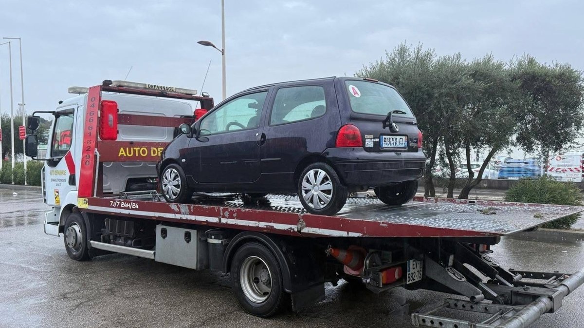 Le v&eacute;hicule a &eacute;t&eacute; saisi par les gendarmes