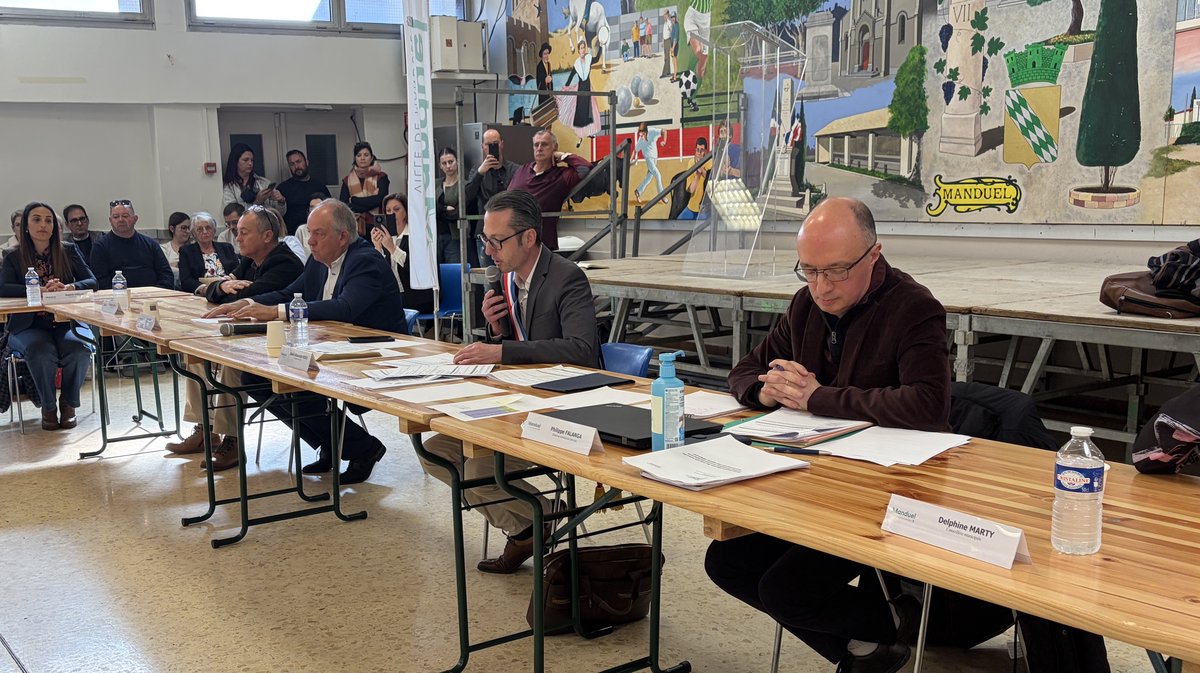 MANDUEL David-Alexandre Roux prend les rênes de la municipalité