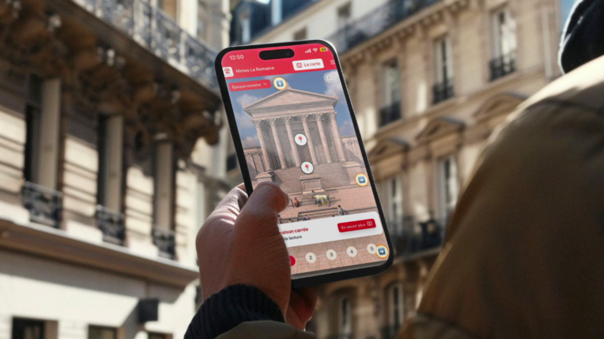 NÎMES La Ville et Aura lancent la web-appli Nîmes la Romaine