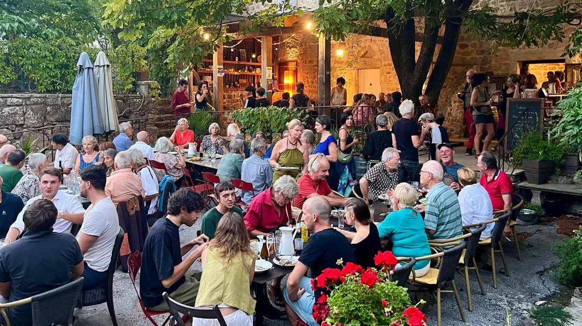 Une soir&eacute;e, l'&eacute;t&eacute; dernier, &agrave; la Balade gourmande