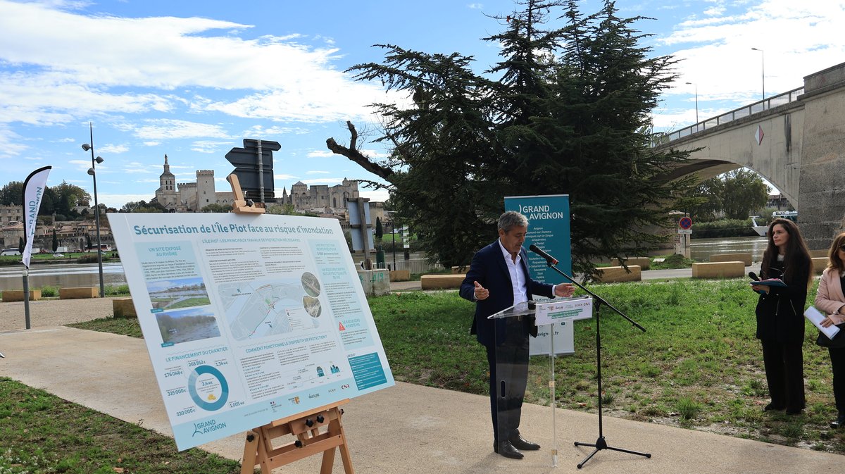 Michel Bissi&egrave;re, conseiller r&eacute;gional, a rappel&eacute; l&rsquo;engagement de la R&eacute;gion Sud, qui contribue au financement de l&rsquo;op&eacute;ration &agrave; hauteur de 1,005 million d&rsquo;euros.