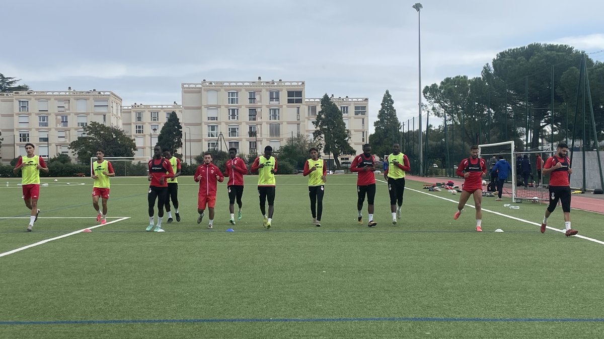 No&eacute; Cabezas de retour &agrave; l'entrainement (Photo Romain Fiore).