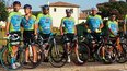 Les cyclistes du club des Boucles Roviéroises.