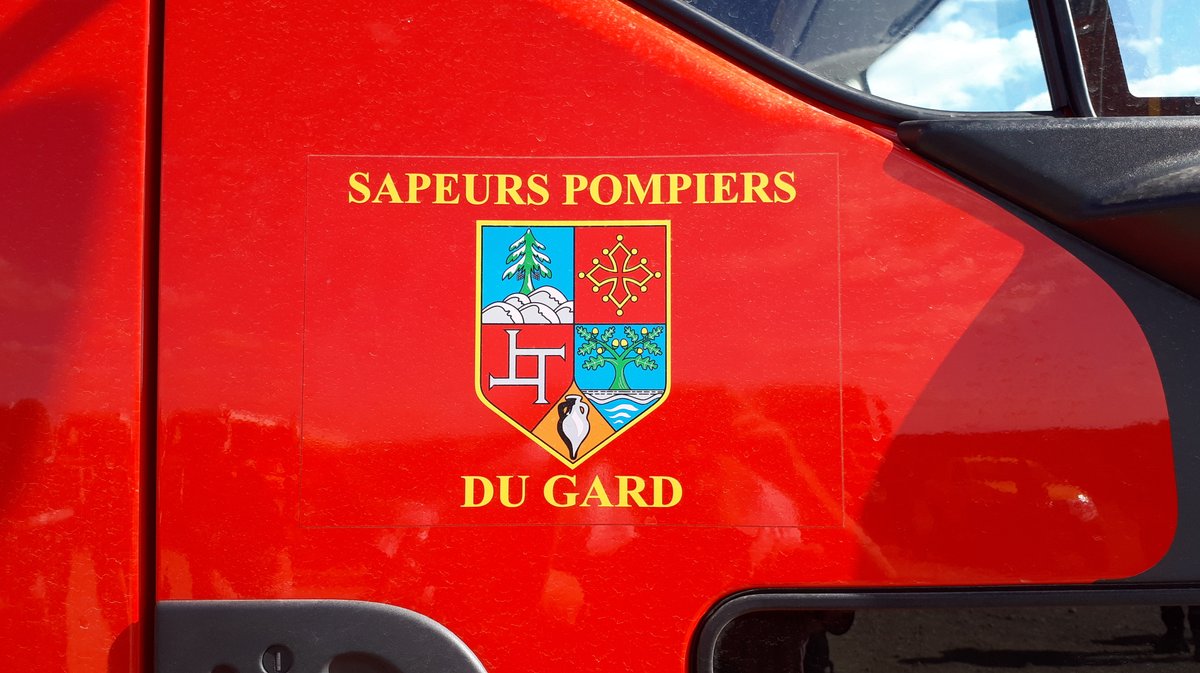 sapeurs pompiers gard illustration