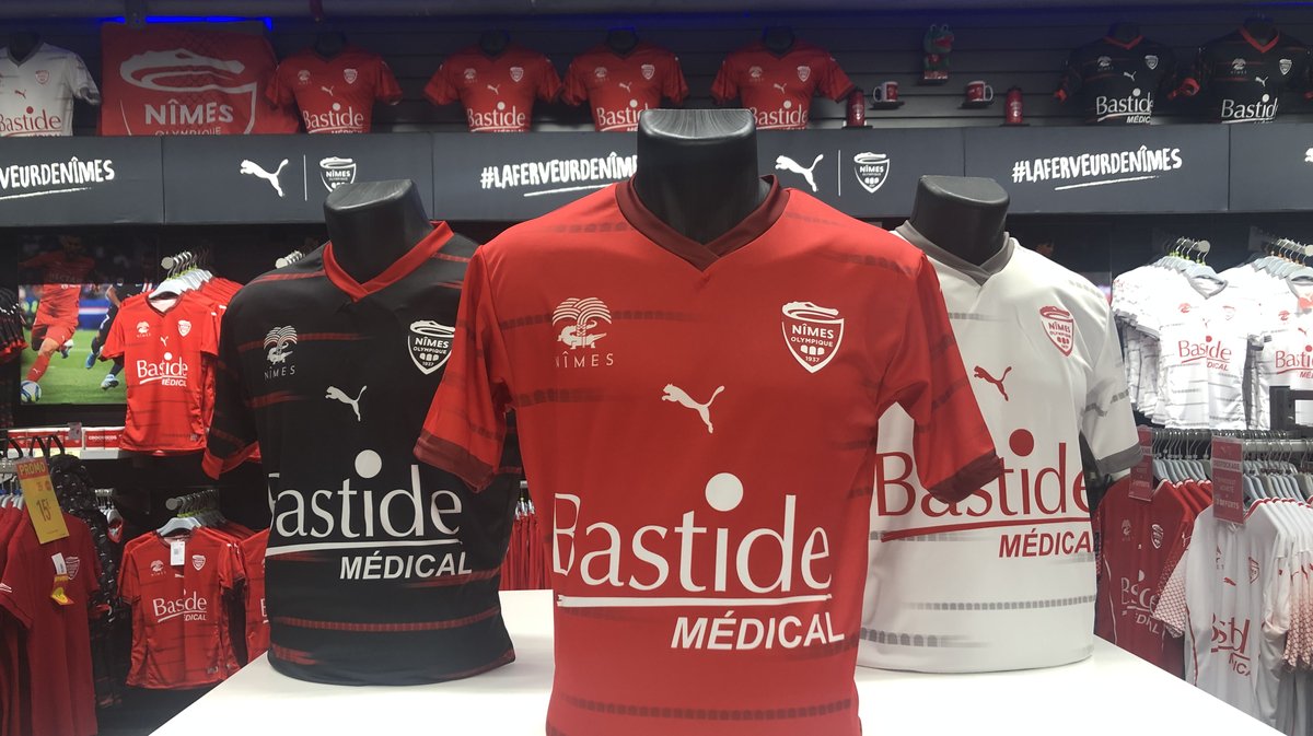 Maillot supporteur Nîmes Olympique