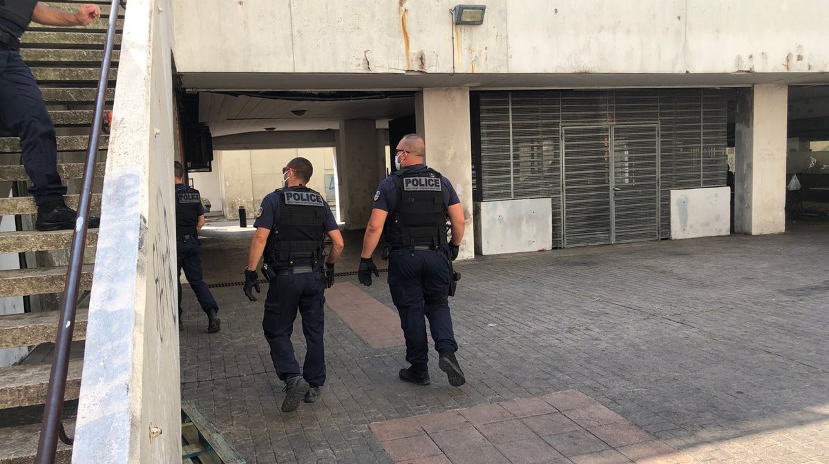 Les policiers ont arrêté deux gros dealers de la galerie Wagner à Pissevin
