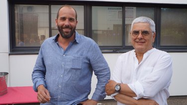 Vincent Bouget et Frédéric Deschamps