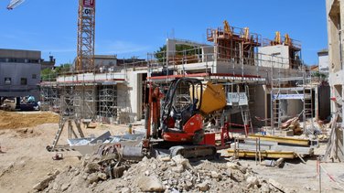Photo d'illustration d'un chantier de construction à Uzès