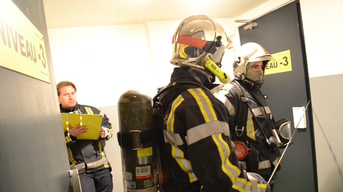 Intervention dans un logement en feu pour les pompiers du Gard