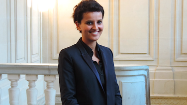 Najat Vallaud-Belkacem ministre de l'Éducation de 2014 à 2017