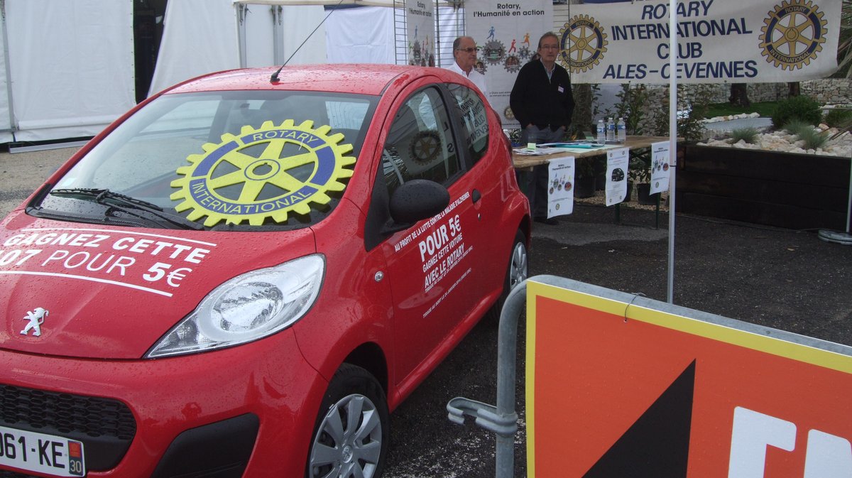 ALÈS En voiture pour une année de service avec le Rotary