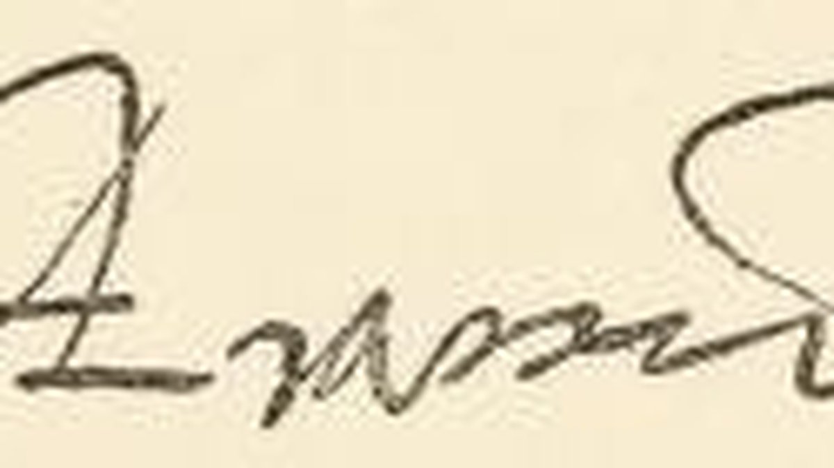 La signature de Gabriel de Luetz d'Aramon