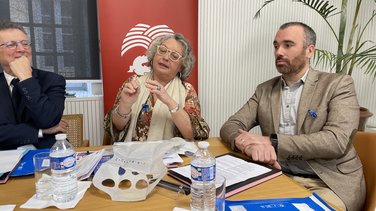 Mars Bleu Nîmes dépistage cancer colorectal (Photo Anthony Maurin)IMG_0051