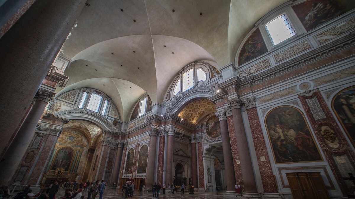 Basilique Santa Maria degli Angeli e dei Martiri Pierre Subleyras Sant Basile Arien (Photo Archives Anthony Maurin)IMG_1211