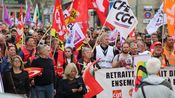 manifestation réforme retraites bagnols 23 mars