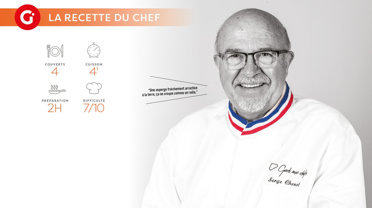 Le chef Serge Chenet