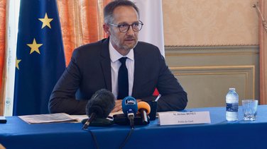 Le nouveau préfet Jérôme Bonet