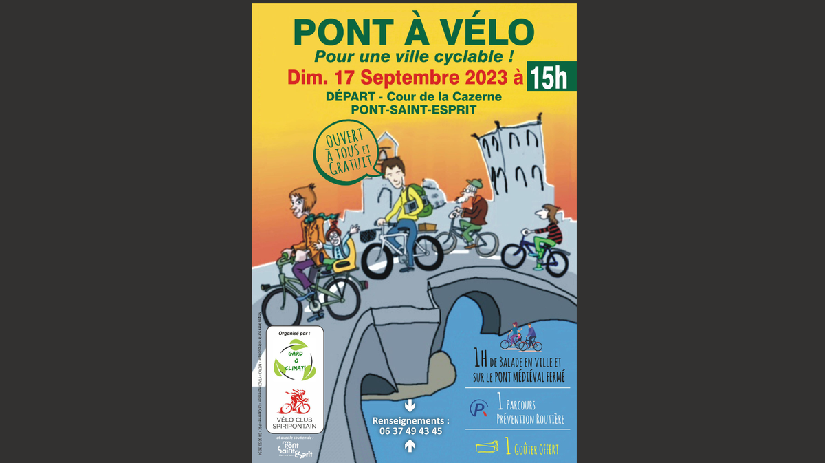 vélorution pont-saint-esprit Gard o vélo