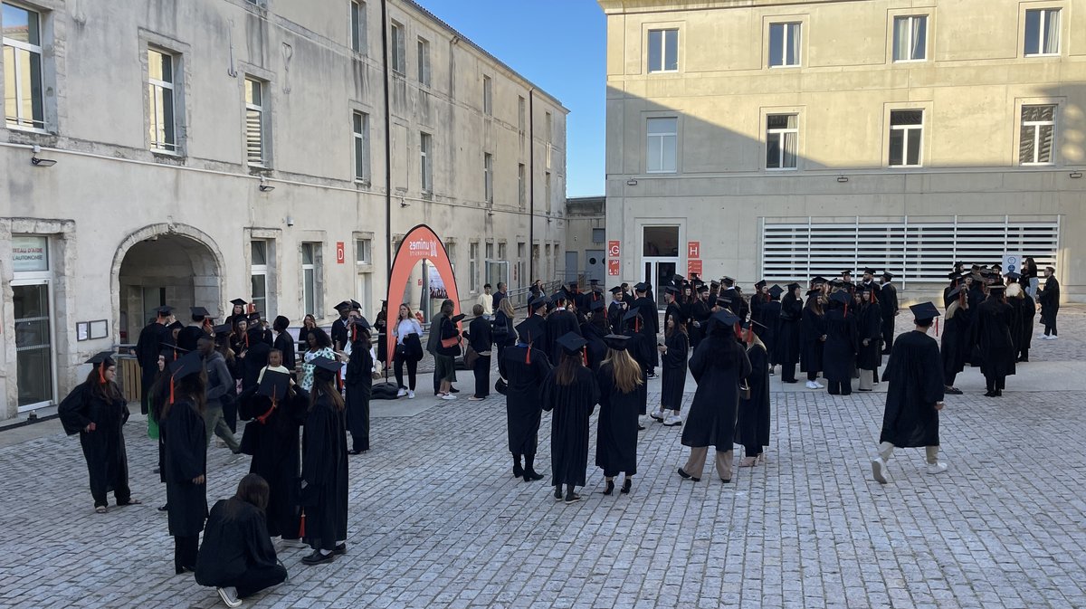 Remise des diplômes Université de Nîmes UNîmes 2023  (Photo Anthony Maurin)