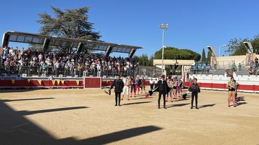 Novillada sans picadors pour Cesar Fernandez El Quitos, Pedro Andrés et Andoni Verdejo Yonnet, François André, Tardieu Frères,  Blohorn, Roland Durand, Colombeau (Photo Anthony Maurin)