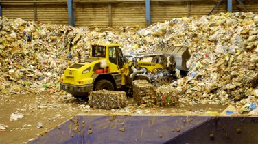 Centre de tri des déchets Nîmes Valréna