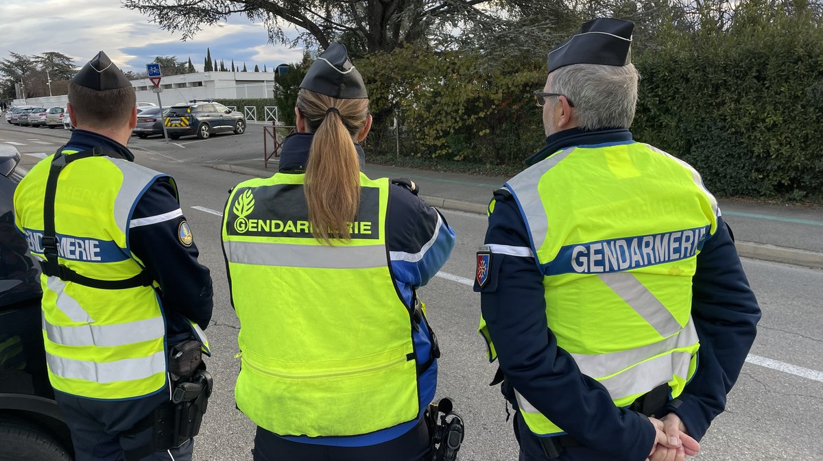 Les contrôles de gendarmerie seront nombreux sur les routes pour les fêtes de fin d'année 2023 (Photo Anthony Maurin)