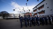 La cérémonie de sortie des 194 nouveaux policiers adjoints vient de se dérouler à l’école de Police de Nîmes.