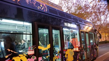 Un trambus de Nîmes