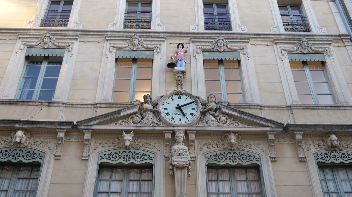 L'horloge Jacquemart de Nîmes