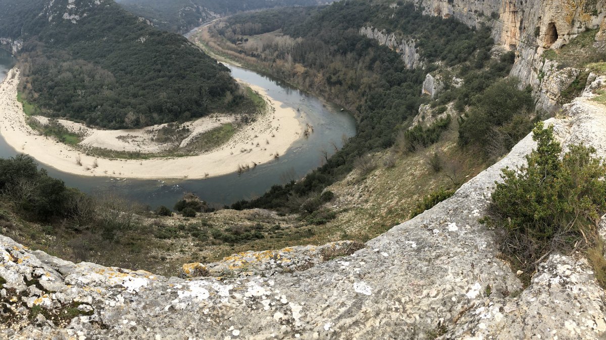 C'est au coeur des gorges du Gardon et dans les cours d'eau du Gard que le castor a pu se requinquer (Photo Anthony Maurin).