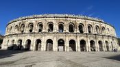 Les travaux des arènes de Nîmes (Photo Archives Anthony).
