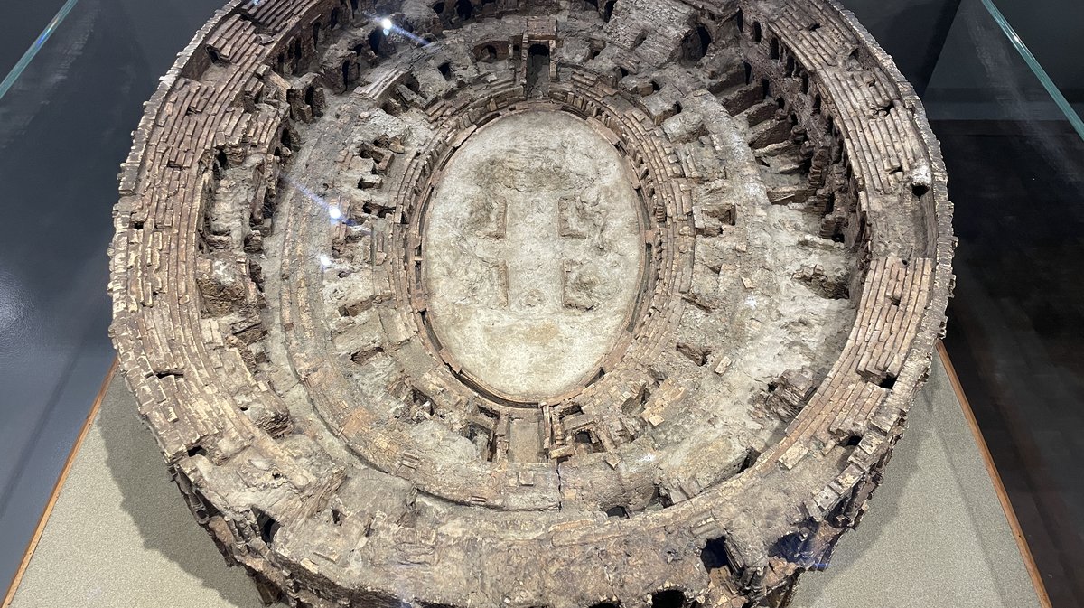 Les travaux des arènes de Nîmes (Photo Archives Anthony).