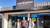 L'enseigne Cash Express à Beaucaire