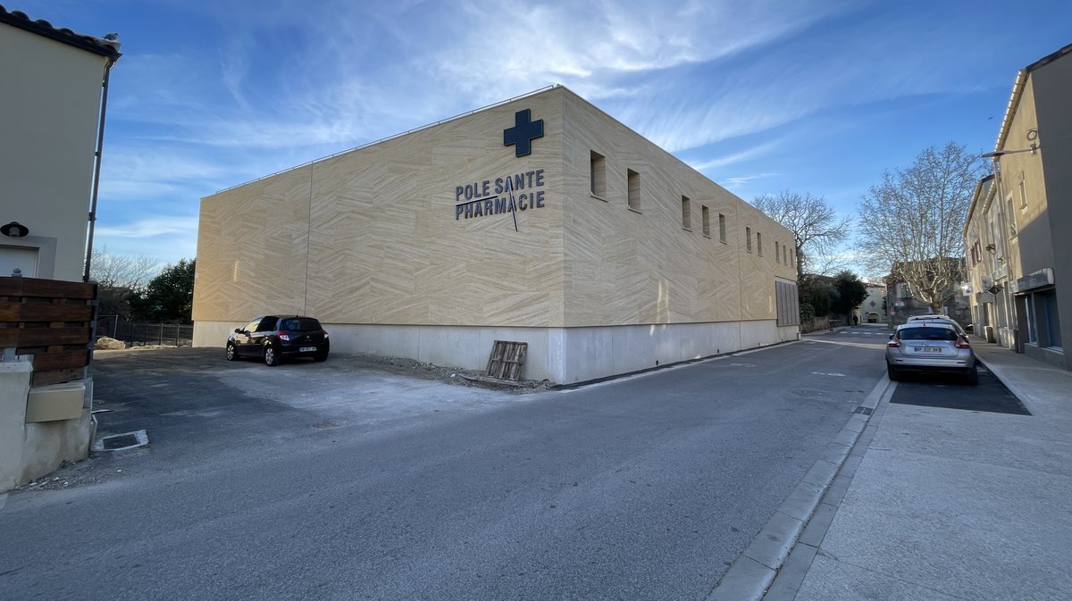 Maison de santé à Saint-Chaptes janvier 2024 (Photo Anthony Maurin)
