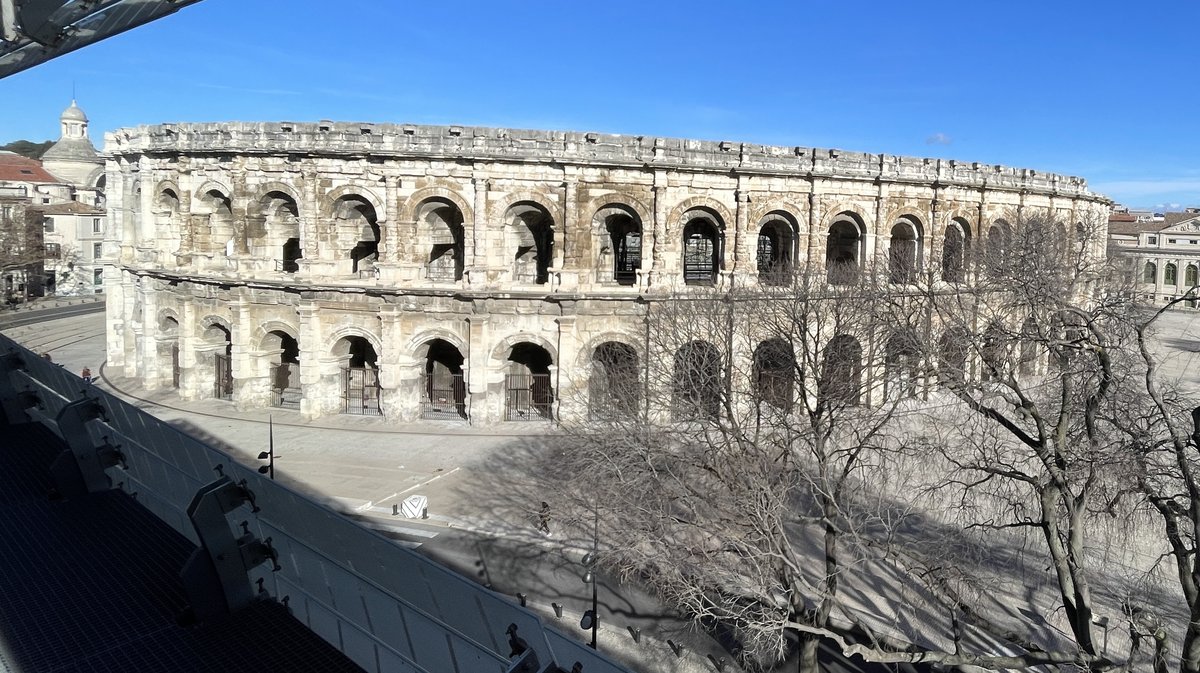 Les arènes de Nîmes (Photo Anthony Maurin).