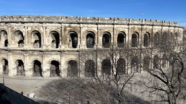 Les arènes de Nîmes (Photo Anthony Maurin).