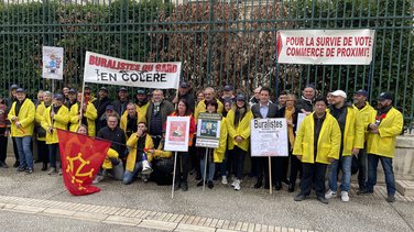 manifestation buralistes gard