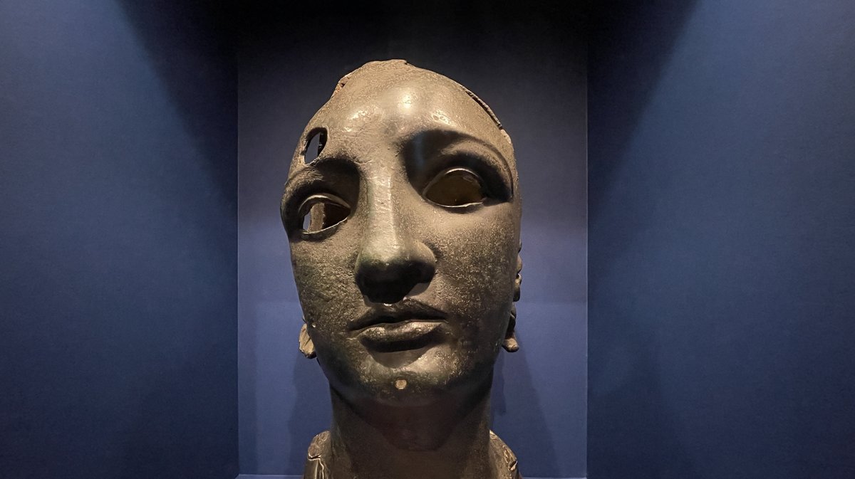 La tête d'Apollon Musée de la Romanité (Photo Anthony Maurin).